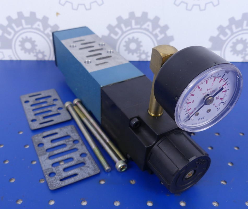 MAC PRA1A-HBDA Wegeventil mit Manometer