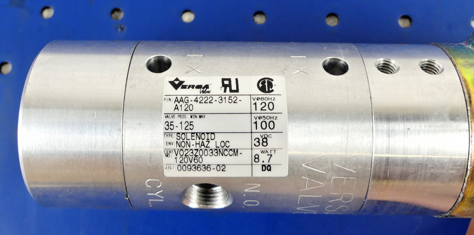 Versa Valve AAG-4222-3152-A120 SOLENOID