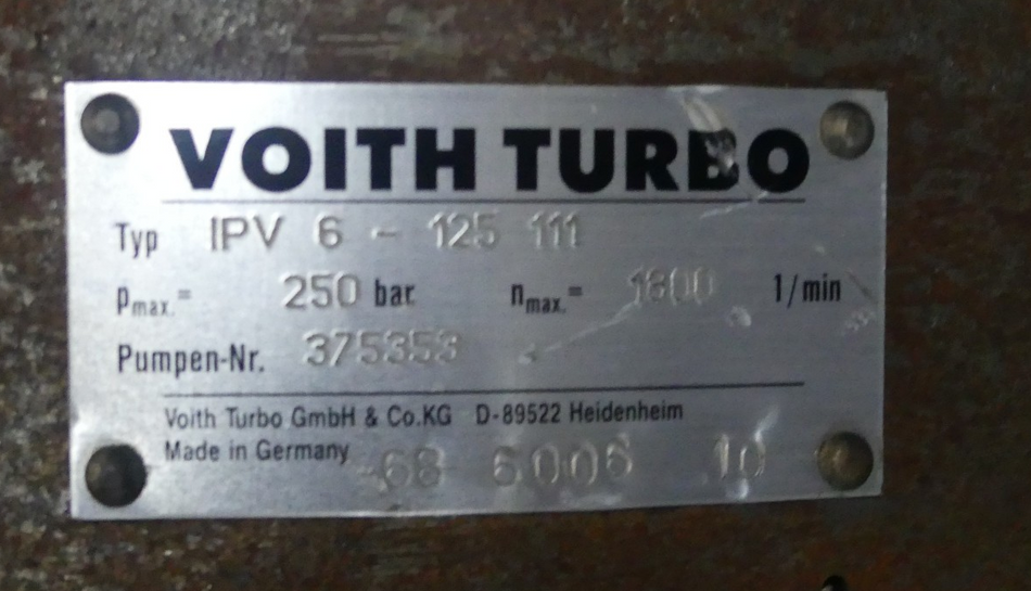 VOITH TUREO IPV 6-125 111
