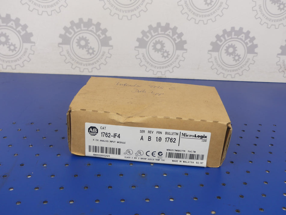 ALLEN BRADLEY 1762-IF4 NEU