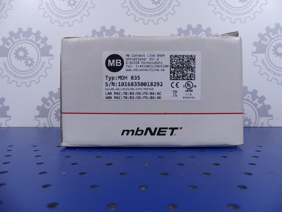 MB Net MDH 835 Industrie Router