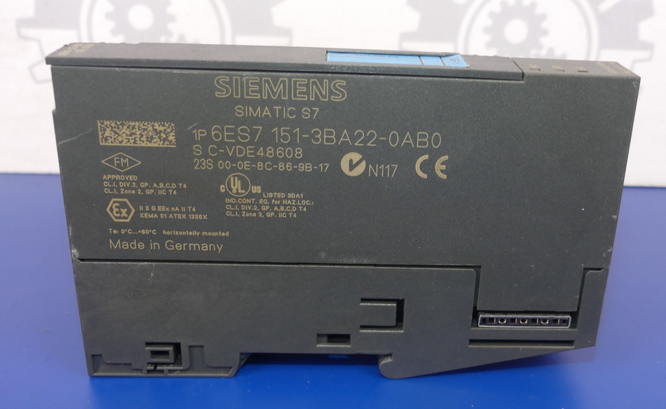 SIEMENS 6ES7 151-3BA22-0AB0  6ES7151-3BA22-0AB0