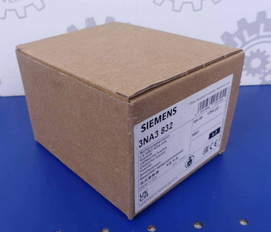 Siemens 3NA3 832 Sicherungseinsatz 3x