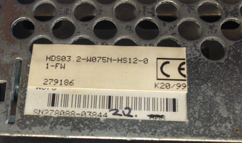 REXROTH HDS03.2-W075N-HS12-01-FW
