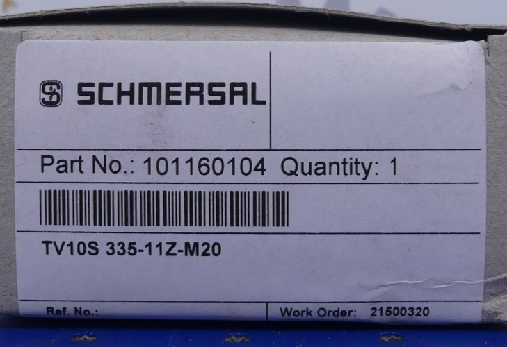 Schmersal TV10S 335-11Z-M20