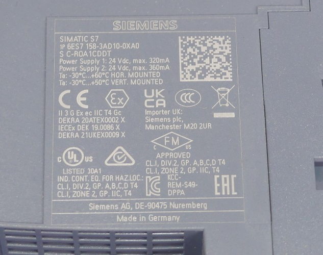 SIEMENS 6ES7 158-3AD10-0XA0
