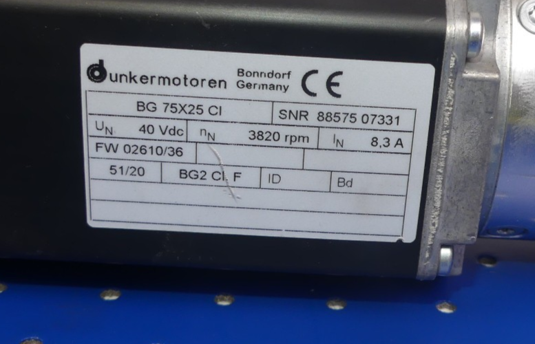 DUNKERMOTOR BG 75X25 CI PLG 63 LN NEU