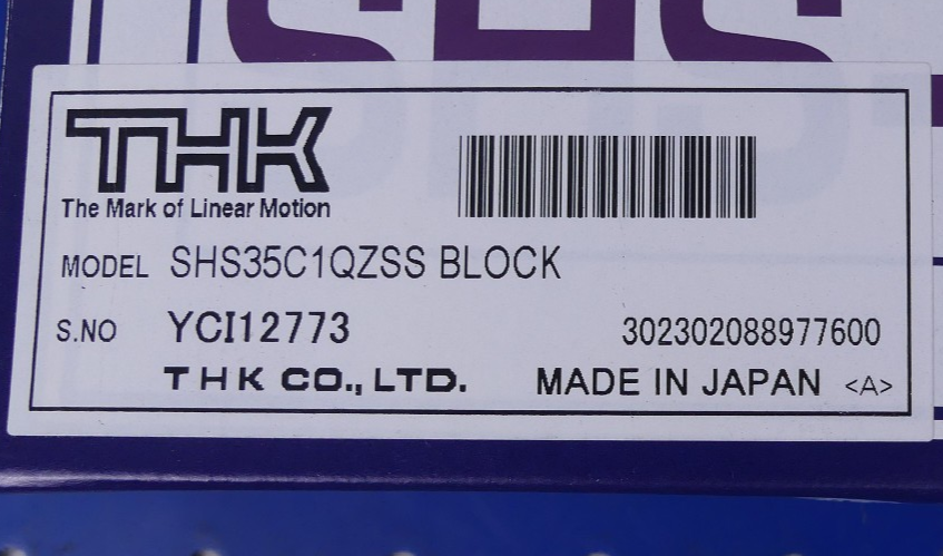 THK SHS-35 SHS35C1QZSS Block Linearführungswagen