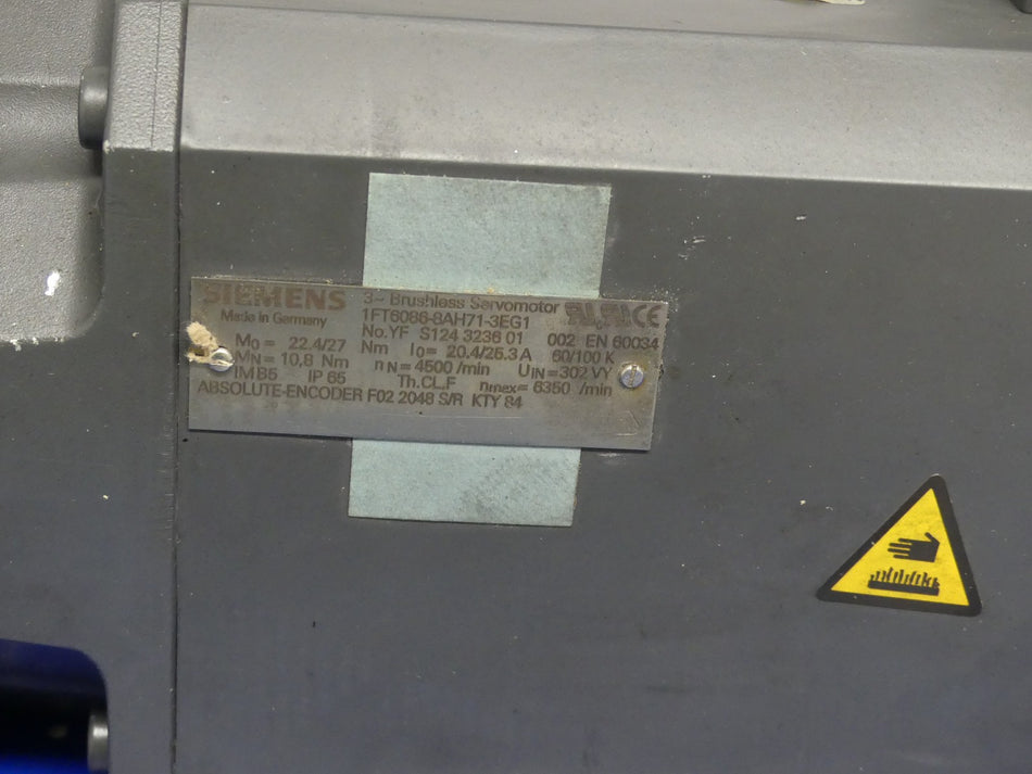 SIEMENS 1FT6086-8AH71-3EG1