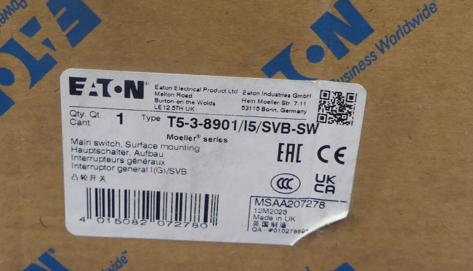 EATON T5-3-8901/15/SVB-SW NEU