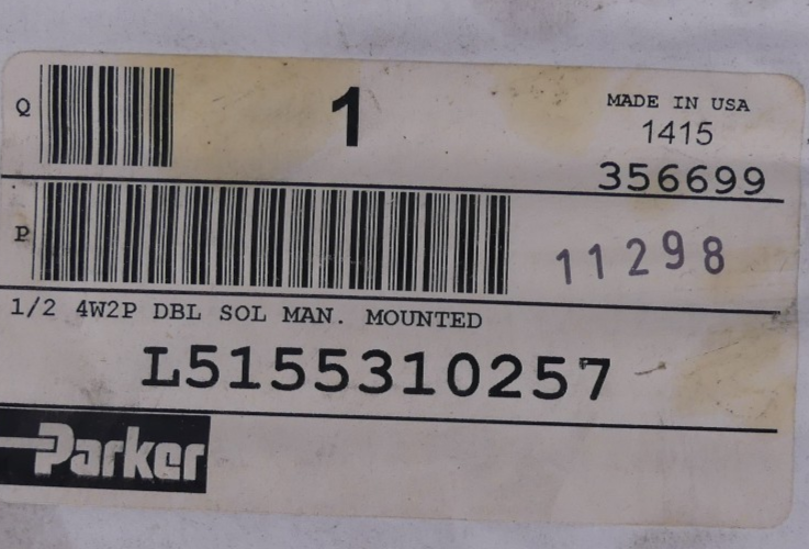 Parker L5155310257 Wegeventil