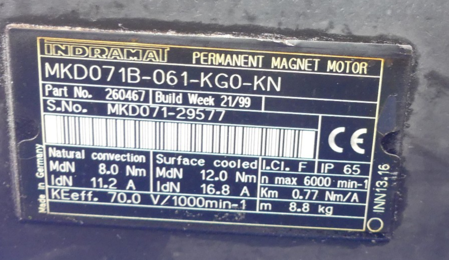 Rexroth Indramat MKD071B-061-KG0-KN