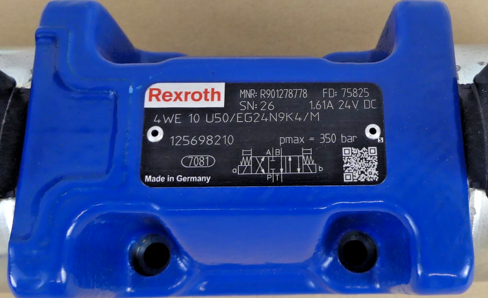 Rexroth 4WE 10 U50/EG24N9K4/M Magnetwegeventil