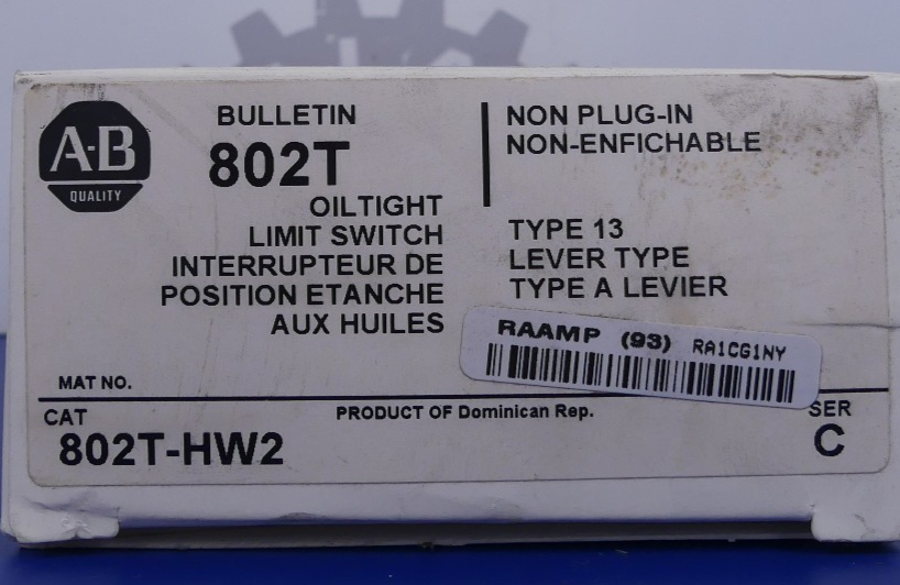 Allen-Bradley 802T-HW2 Leistungsschalter