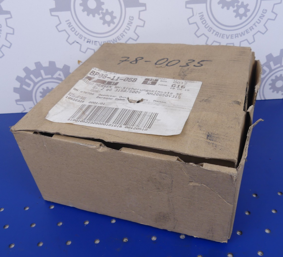 Mersen NH2GG50V315 NH-Sicherungseinsatz Gr.2 3x