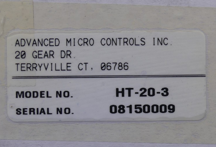 AMCI Advanced Micro Controls INC HT-20-3