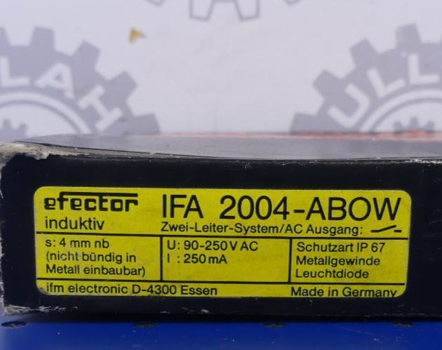IFM IFA2004-ABOW Sensor