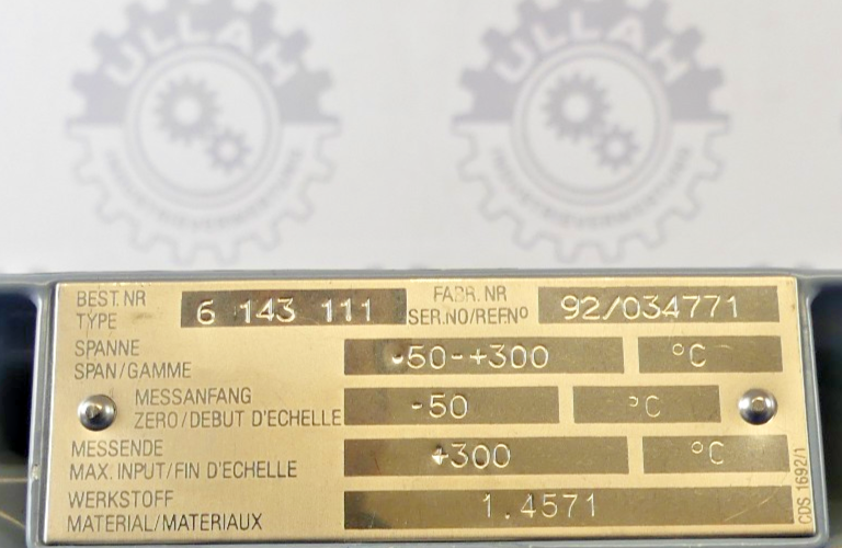 ECKARDT 6 143 111 Temperaturregler