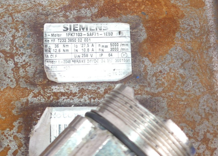 SIEMENS 1FK7103-5AF71-1EB0