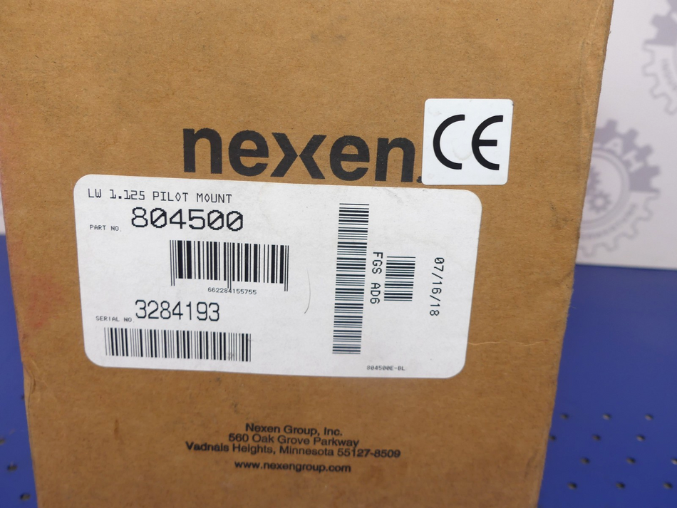 Nexen 804500 Lw 1.125 Pilot Mount luftgeschlossene Reibungskupplung NEU