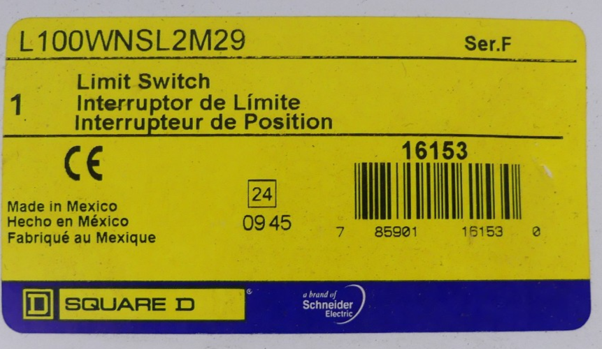 Schneider Electric L100WNSL2M29 Endschalter