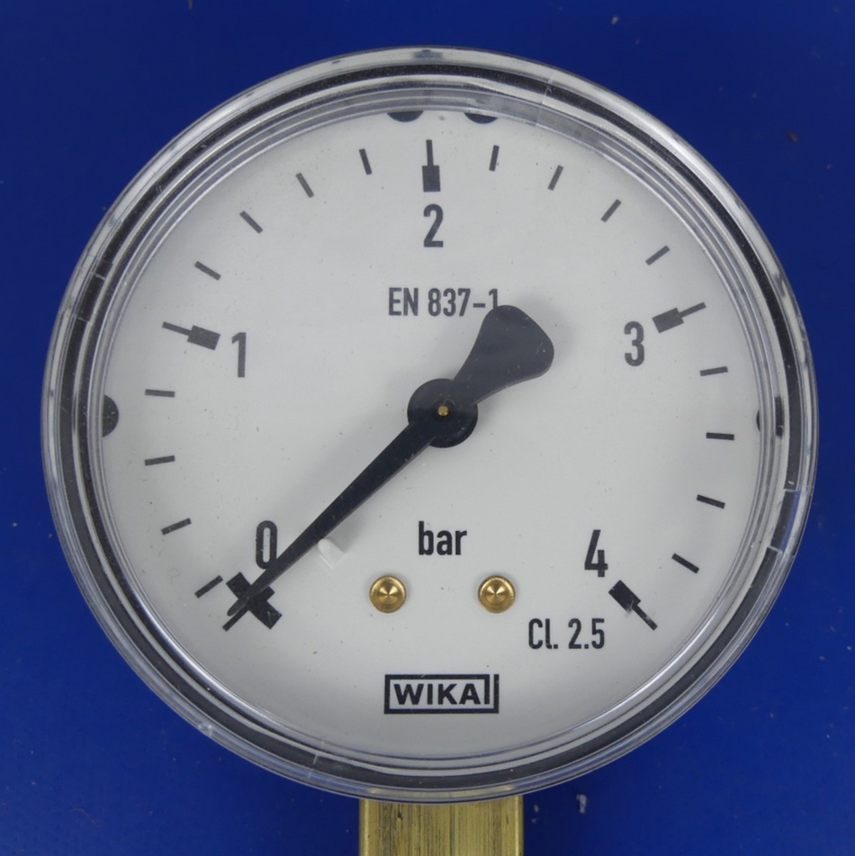 WIKA D63 0-4bar G1/4 radial Manometer