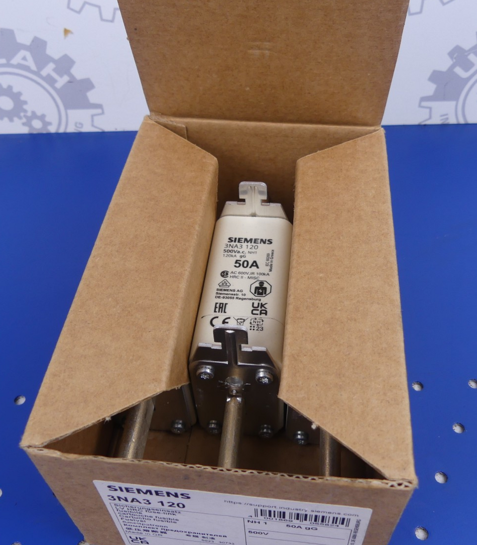Siemens 3NA3 120 3x Sicherungseinsatz