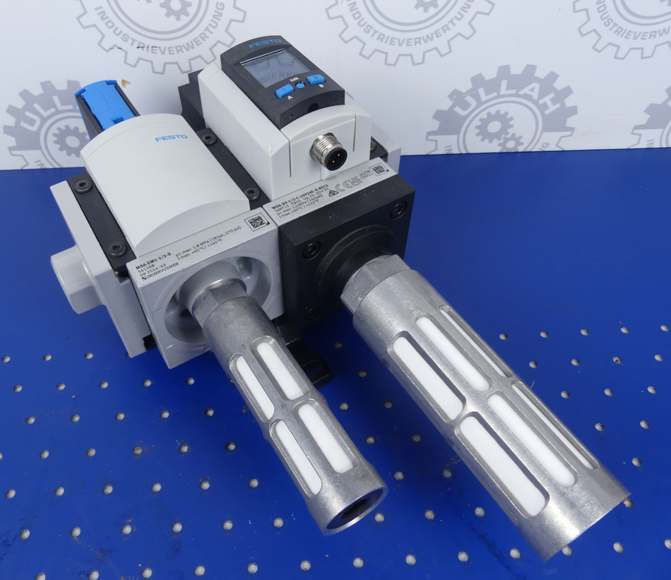 FESTO MS6-EM1-1/2-S  541268 + MS6-SV-14/2C-10V24E-S-AD11 548713