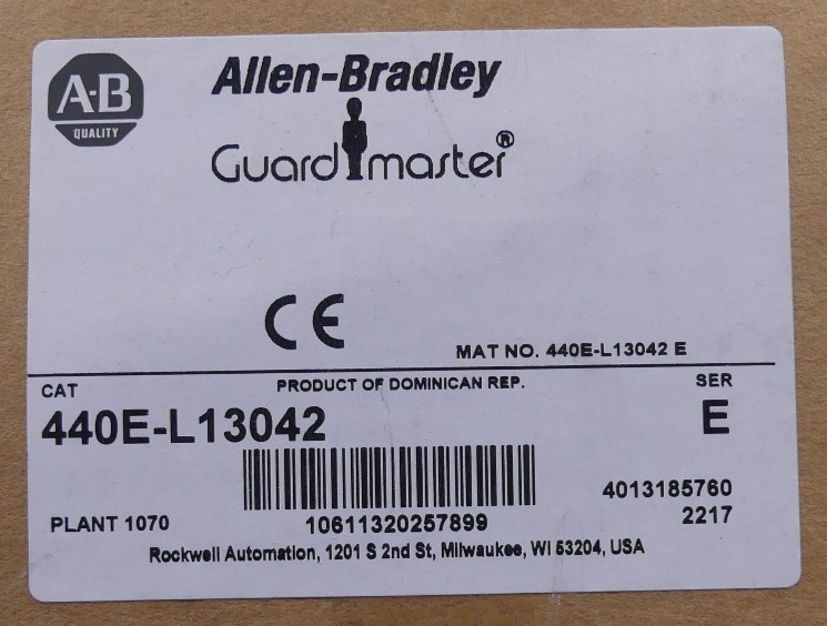 Allen-Bradley 440E-L13042 Guard Master