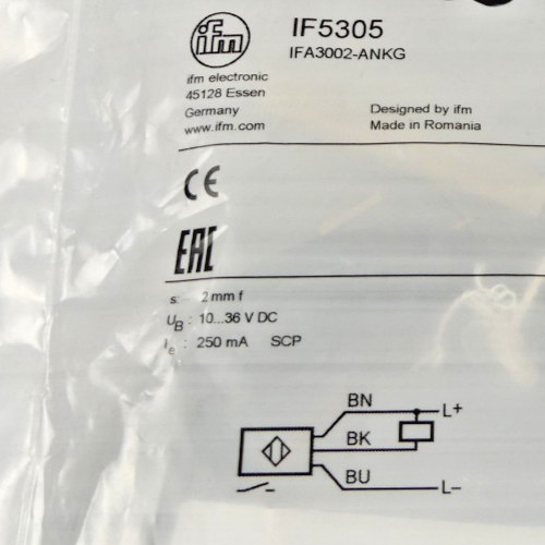 IFM IF5305 - IFA3002-ANKG / Induktiver Sensor