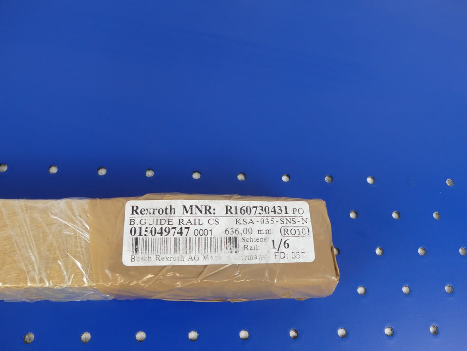 REXROTH R160730431 636,00 mm KUGELSCHIENE NEU