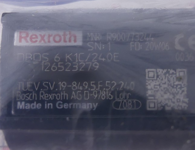Rexroth DBDS 6 K1C/240E Sicherheitsventil