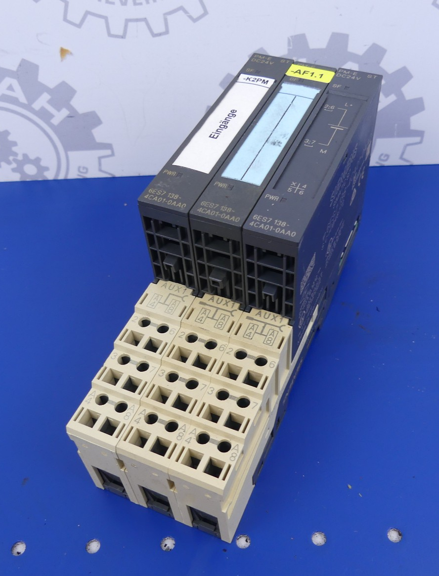 3x Siemens Simatic S7 6ES7 138-4CA01-0AA0 Paket