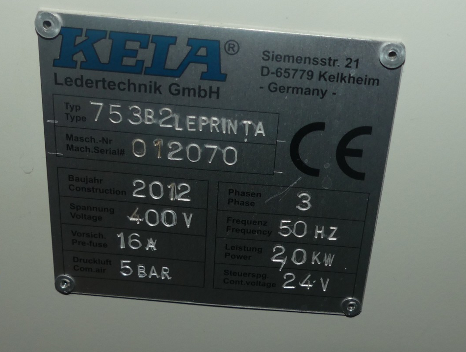 KEIA LADERTECHNIK GMBH 753B2LEPRINTA