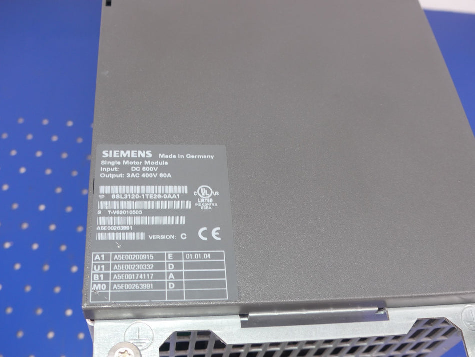 SIEMENS 6SL3120-1TE26-0AA1