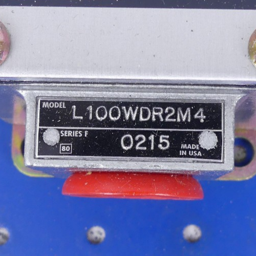 Telemecanique L100WDR2M Limit Switch