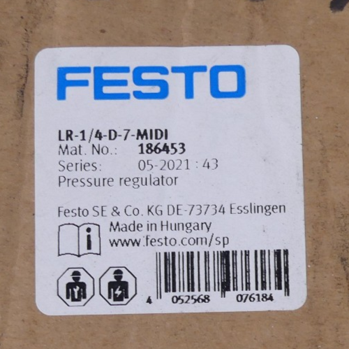 Festo LR-1/4-D-7-Midi 186453