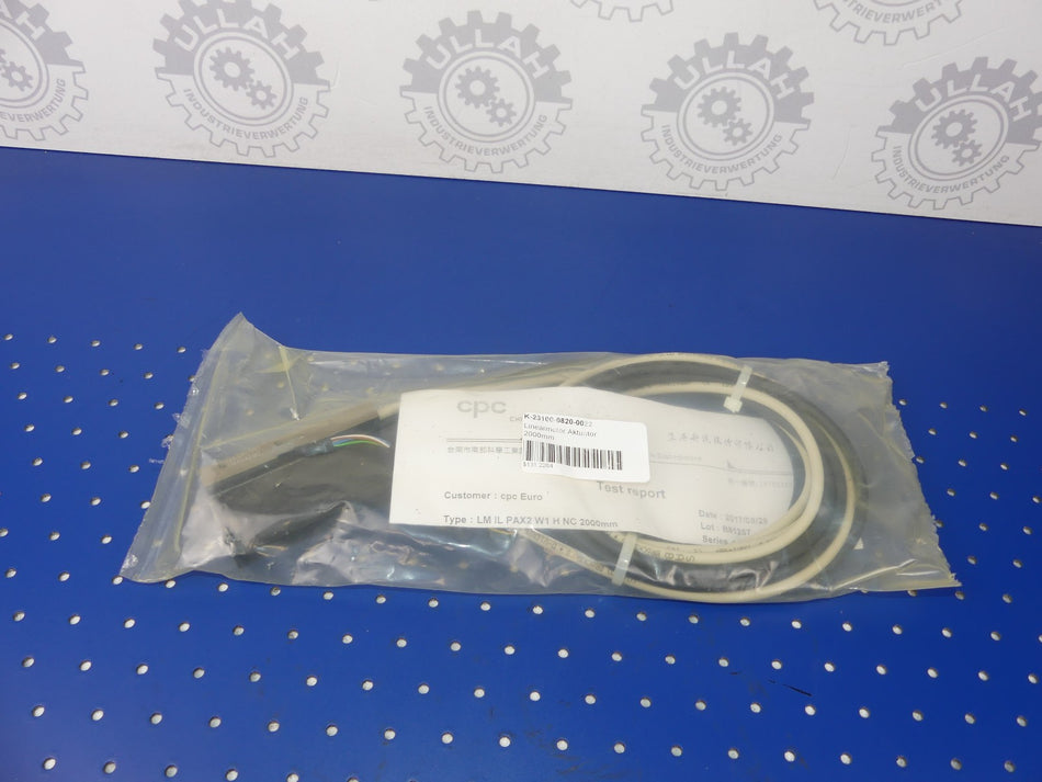 CPC CHIEFTEK PRECISION LINEARMOTOR LM IL PAX2 W1 H NC 2000mm
