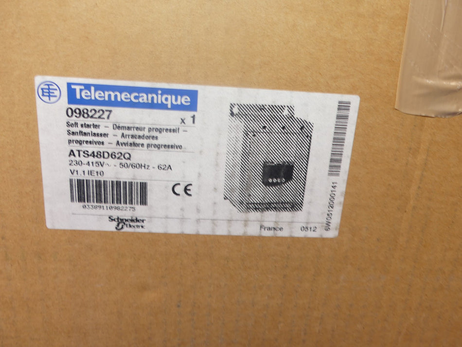 TELEMECANIQUE ATS48D62Q NEU