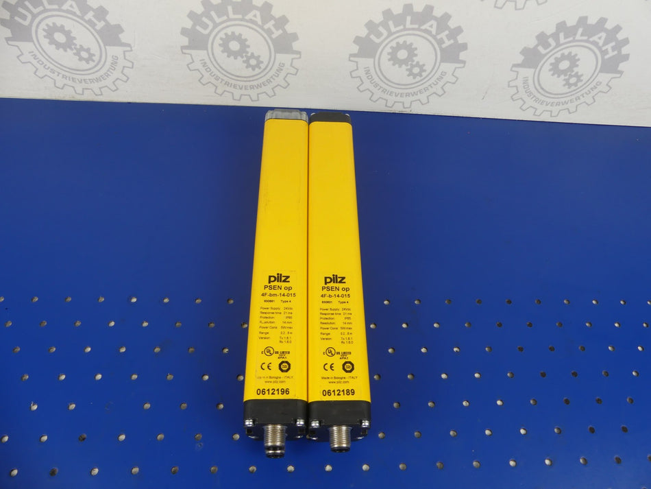 PILZ EMITTER PSEN OP 4F-b-14-015 + RECEIVER PSEN OP 4F-bm-14-015