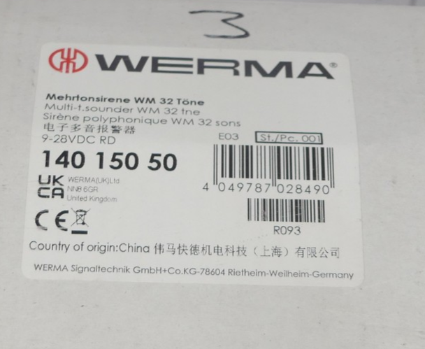 WERMA 14015050 NEU