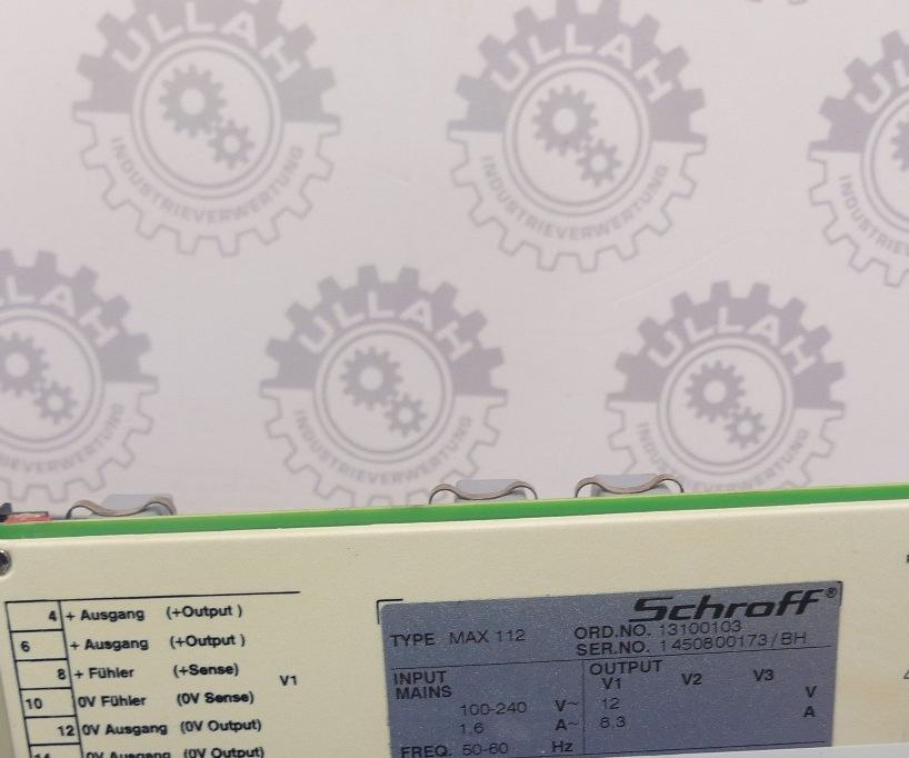 SCHROFF MAX112