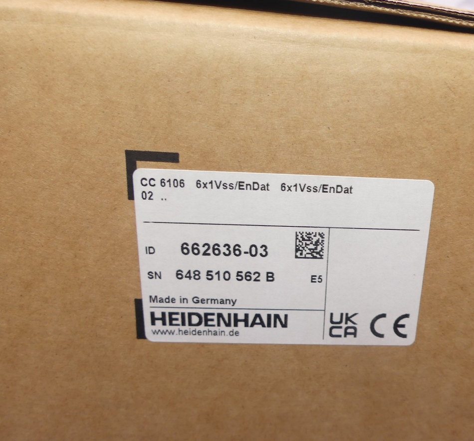 HEIDENHAIN CC6106 6X1VSS/ENDAT02 ID. 662636-03 NEU
