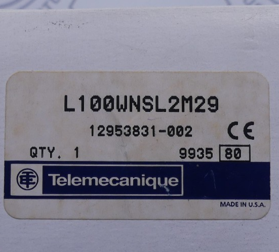Telemecanique L100EWNSL2M29 Limit Switch