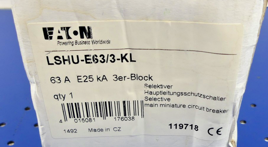 EATON LSHU-E63/3-KL