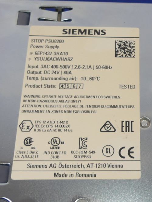 SIEMENS 6EP1437-3BA10