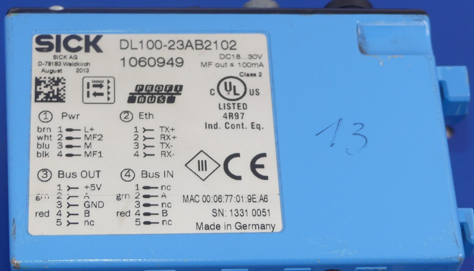 SICK DL100-23AB2102