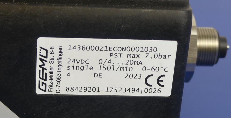 GEMÜ 1436000Z1ECON0001030 NEU