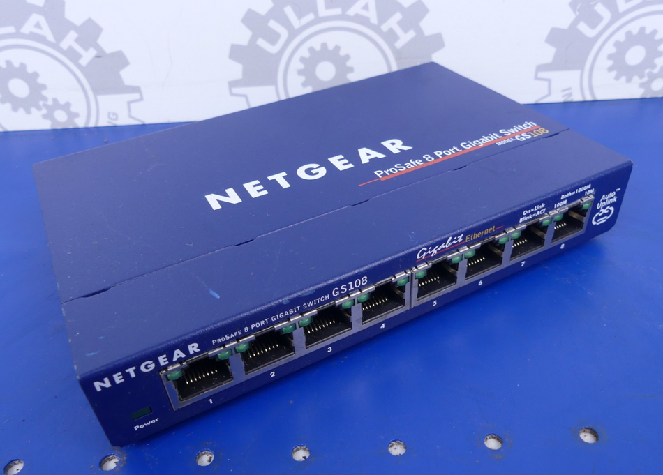 Netgear GS108v3 Pro Safe 8 Port Gigabit Switch