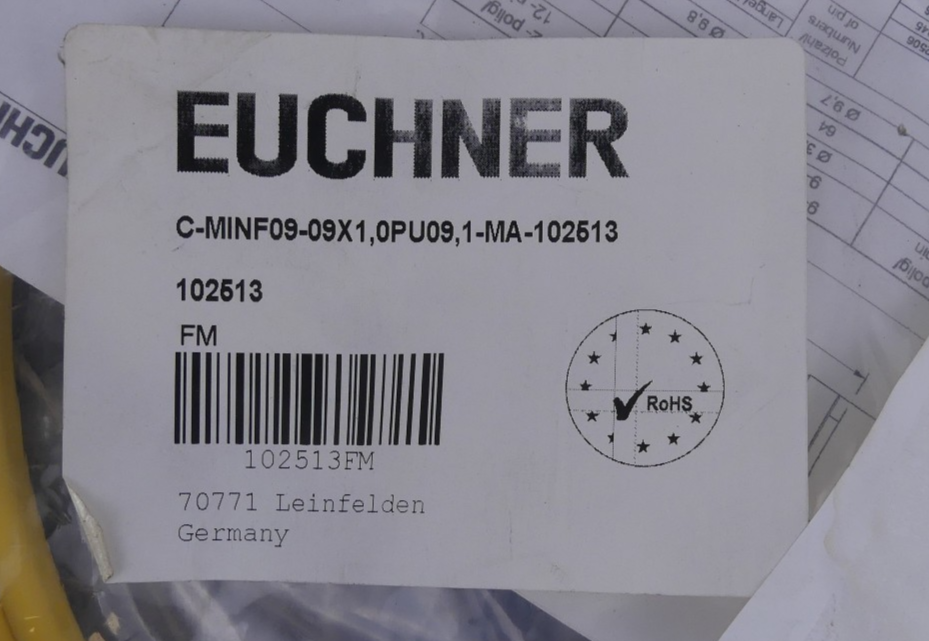Euchner C-MINF09-09X1, 0PU09,1-MA-102513 Anschlusskabel